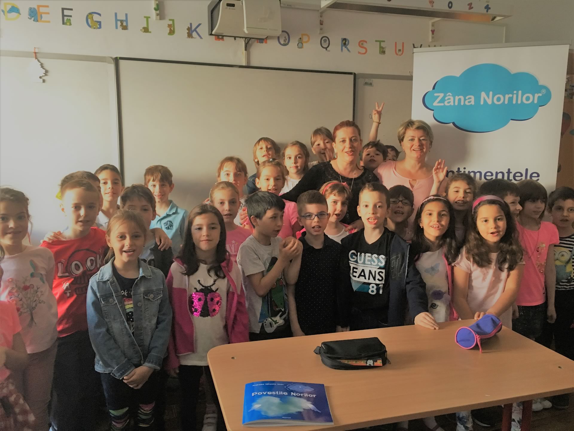 Andreea M. Stan la clasă