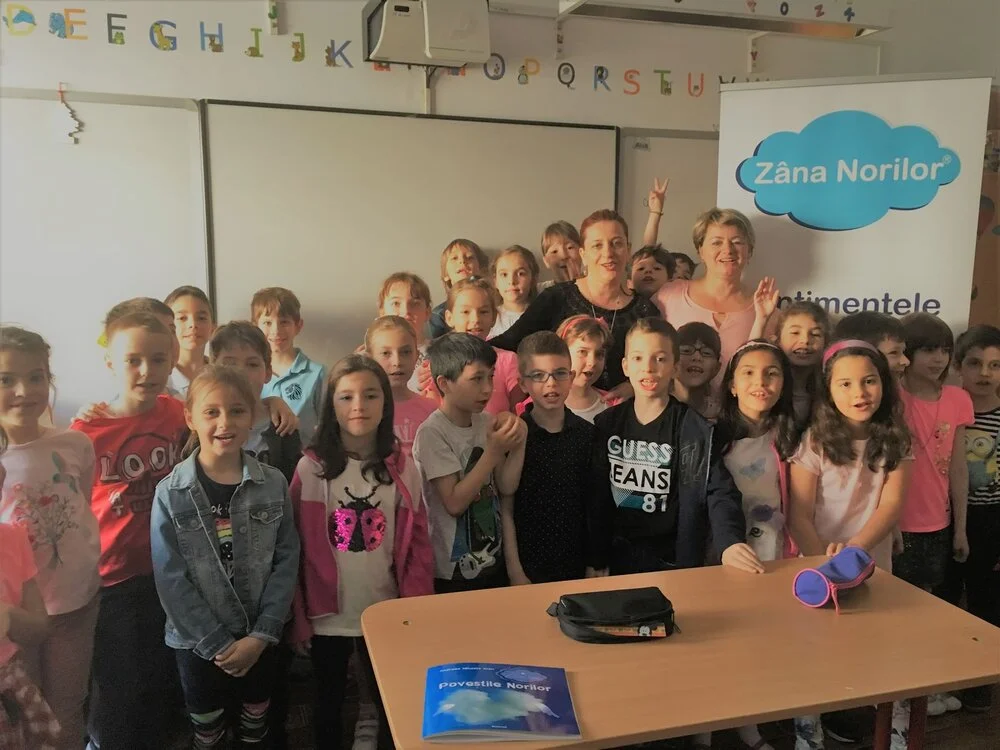 Andreea M. Stan la clasă